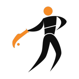 Jai alai 2 colored clipart, Motion style
