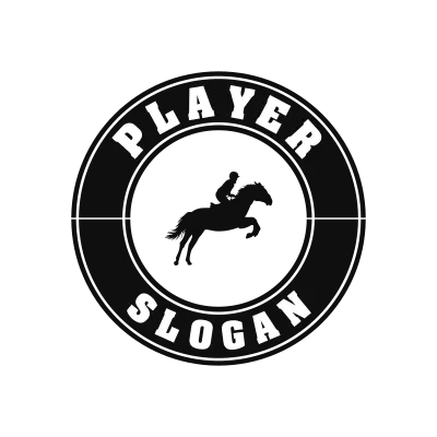 Horse Jumping Classic Name Logo – Design 3