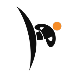 Karate 2 colored clipart, Motion style