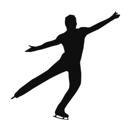 Figure skating silhouette, Classic style
