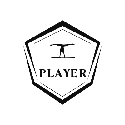 Uneven Bars Classic Name Logo – Design 4