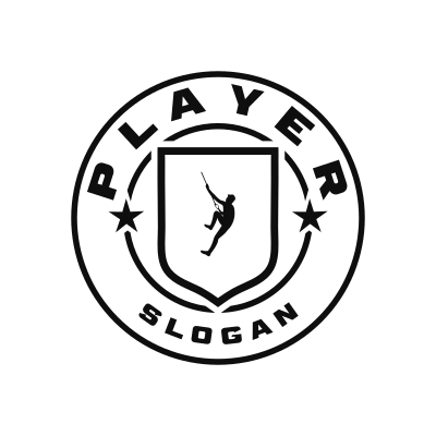 Mountain Climbing Classic Name Logo – Design 7