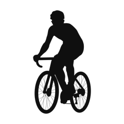 Cycling silhouette, Classic style