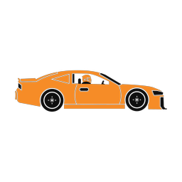 Nascar 2 colored clipart, Motion style