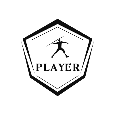Para Javelin Throw Classic Name Logo – Design 4