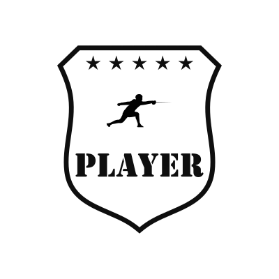 Fencing Classic Name Logo – Design 6