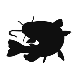 Cat fish silhouette, Classic style
