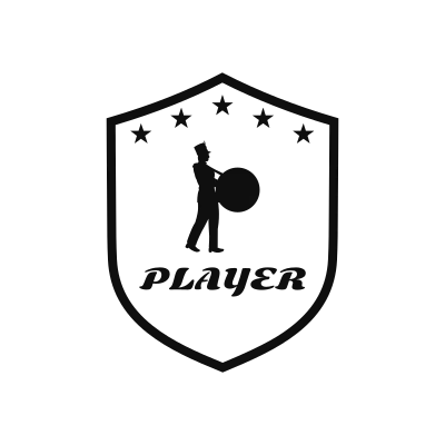 Bass Drummer Classic Name Logo – Design 5