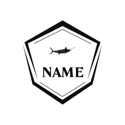 Marlin Classic Name Logo – Design 11