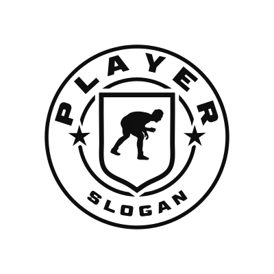 Wrestling Classic Name Logo – Design 7