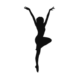 Dance silhouette, Classic style