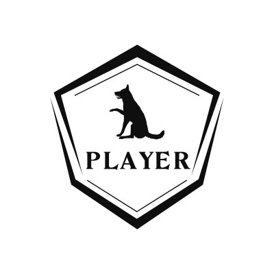 German Shepherd Classic Name Logo – Design 4