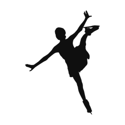Figure skating silhouette, Classic style