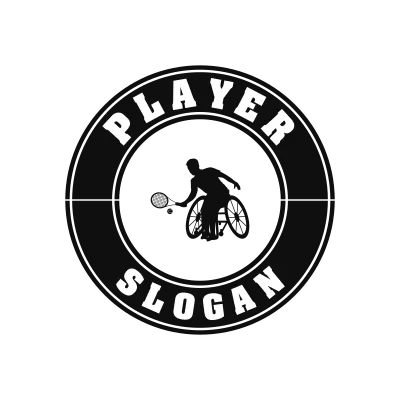 Wheelchair Tennis Classic Name Logo – Design 3
