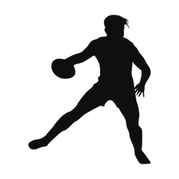 Rugby silhouette, Classic style