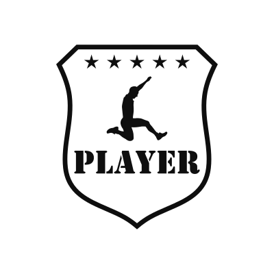 Long Jump Classic Name Logo – Design 6