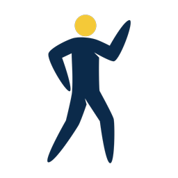 Dance 2 colored clipart, Strike style