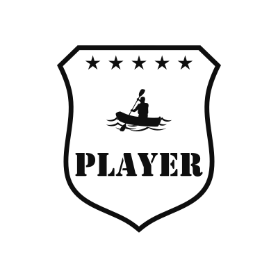 Canoeing Classic Name Logo – Design 6