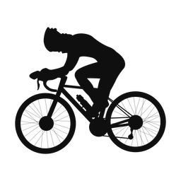 Cycling silhouette, Classic style
