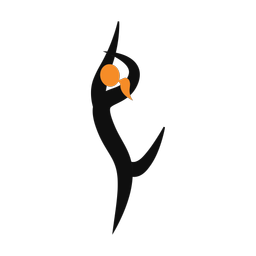 Dance 2 colored clipart, Motion style