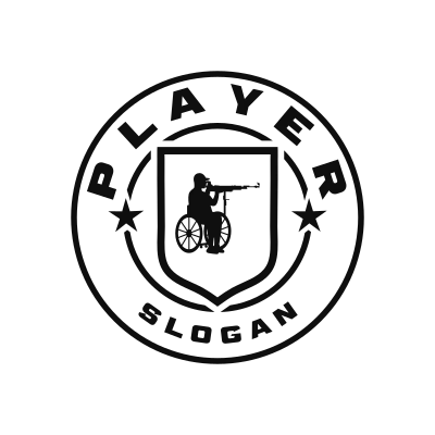 Para Shooting Classic Name Logo – Design 7