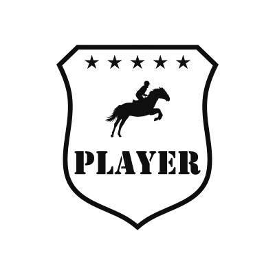 Horse Jumping Classic Name Logo – Design 6