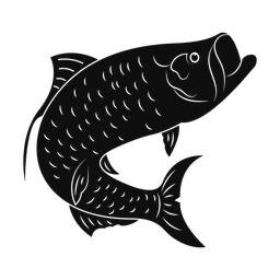 Tarpon silhouette, Promax style