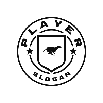 Dog Racing Classic Name Logo – Design 7