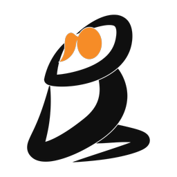 Yoga 2 colored clipart, Motion style