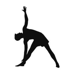 Yoga silhouette, Classic style