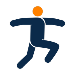 Floor 2 colored clipart, Round style