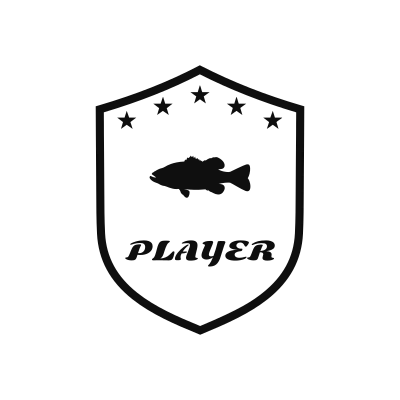 Largemouth Bass Classic Name Logo – Design 5