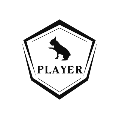 French Bulldog Classic Name Logo – Design 4