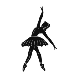 Ballet silhouette, Promax style