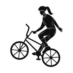 Bmx silhouette, Promax style