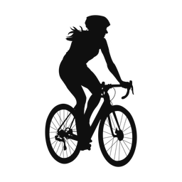 Cycling silhouette, Classic style