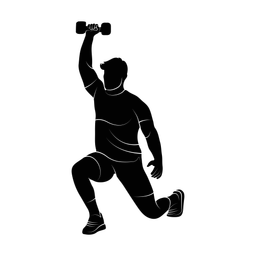 Crossfit silhouette, Promax style