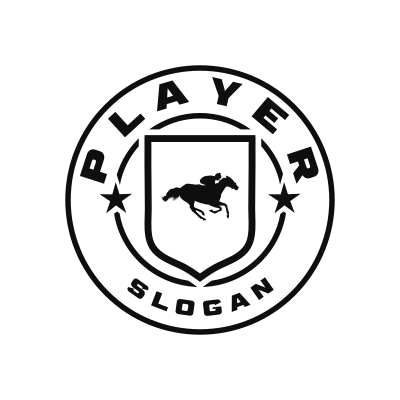 Horse Racing Classic Name Logo – Design 7