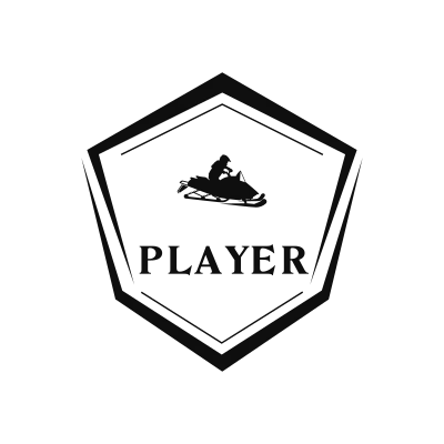 Snowmobile Racing Classic Name Logo – Design 4