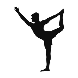Yoga silhouette, Classic style