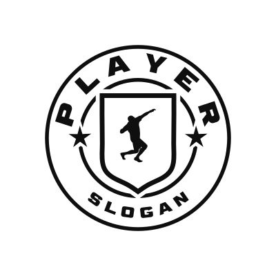 Shot Put Classic Name Logo – Design 7