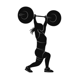 Powerlifting silhouette, Promax style