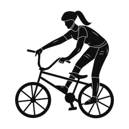 Bmx silhouette, Promax style