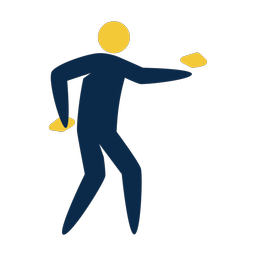Cornhole 2 colored clipart, Strike style