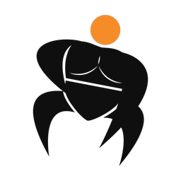 Sumo wrestling 2 colored clipart, Motion style