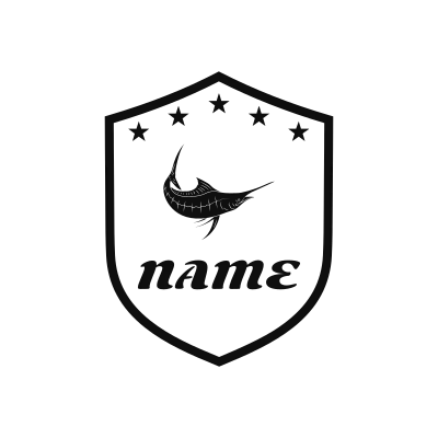 Marlin Classic Name Logo – Design 12