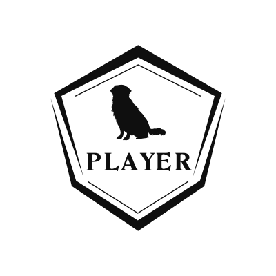 Golden Retriever Classic Name Logo – Design 4