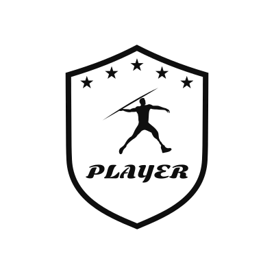 Para Javelin Throw Classic Name Logo – Design 5