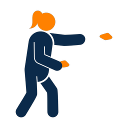 Cornhole 2 colored clipart, Round style