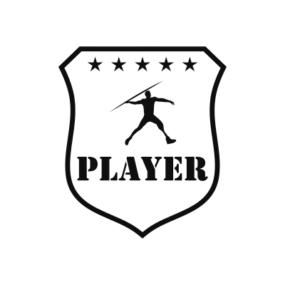Para Javelin Throw Classic Name Logo – Design 6